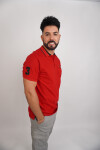 Remera Manga Corta Rojo