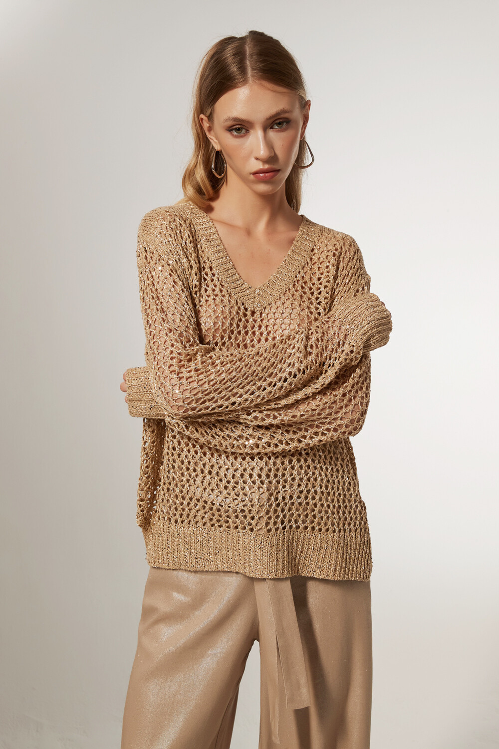 Sweater Carrien Dorado
