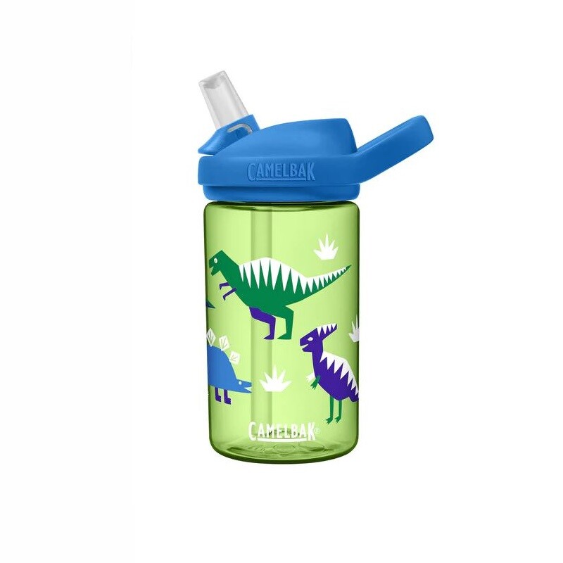 Botella Camelbak Eddy+ Kids 400Ml - Hip Dinos Verde BOTELLA CAMELBAK EDDY+ KIDS 400ML - HIP DINOS VERDE