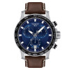 Reloj Tissot SUPERSPORT CHRONO esfera azul y correa marrón Reloj Tissot SUPERSPORT CHRONO esfera azul y correa marrón