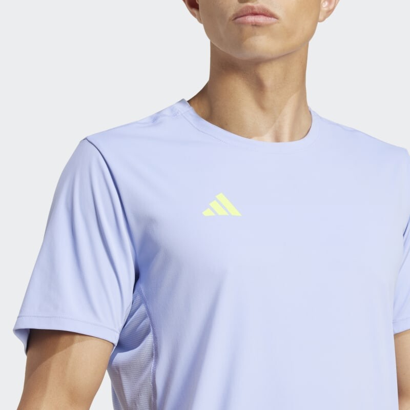 Remera Adidas Adizero Essentials Azul