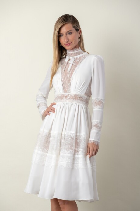 VESTIDO OLIVIA Blanco