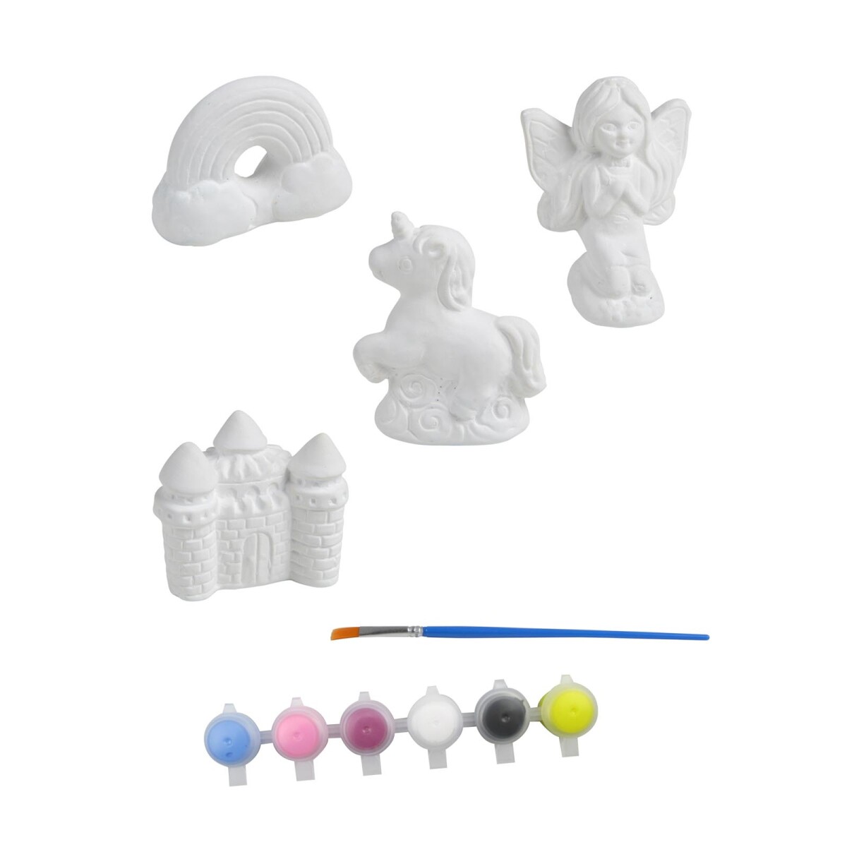 SET DE 4 FIGURAS - CERAMICA FAIRY TALE 