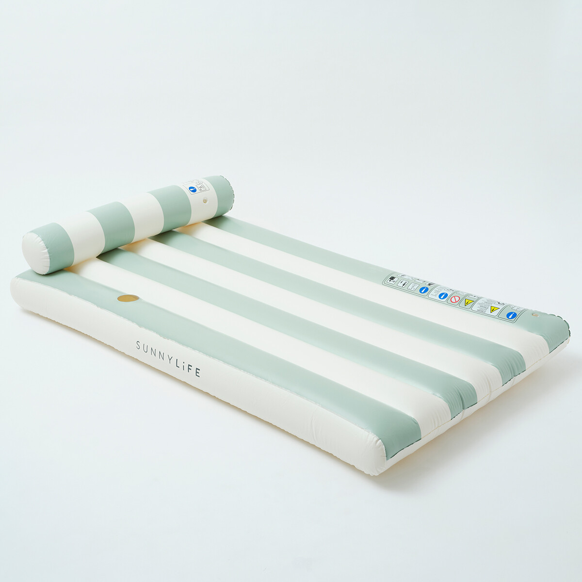 Colchoneta inflable Lilo - Green Stripe 