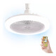 Ventilador De Techo Con Luz Y Control Blanco