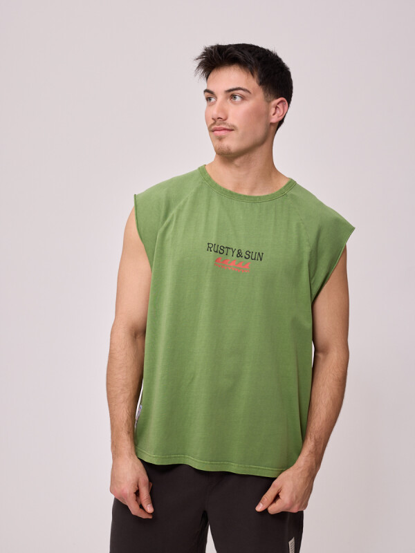 MUSCULOSA MAREA RUSTY Verde