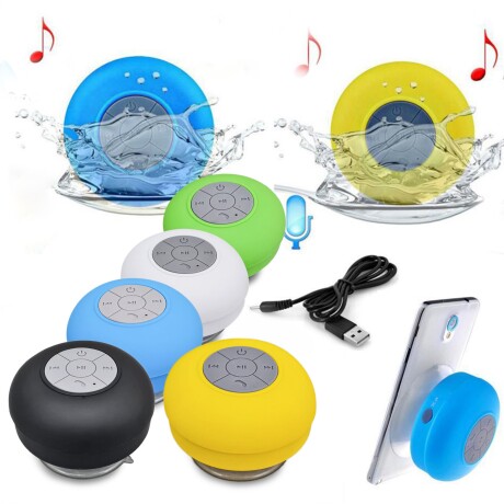Parlante Resistente al Agua Bluetooth CELESTE