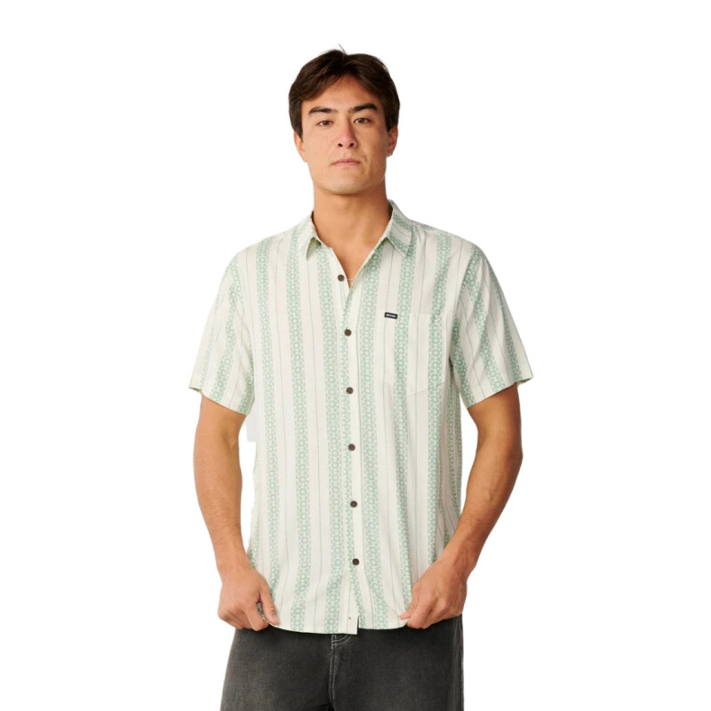 Camisa Rip Curl Sessions - Beige Camisa Rip Curl Sessions - Beige