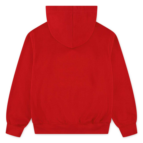 Campera Essentials FT Baseline Polera de Niño Rojo