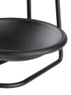 Soporte para cepillo de cocina ARNT Ø11xH18 cm negro Soporte para cepillo de cocina ARNT Ø11xH18 cm negro