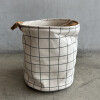 Canasto cesto para ropa sucia tela Cuadros