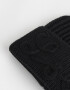 Gorro Gorro Tejido Bordado - Negro