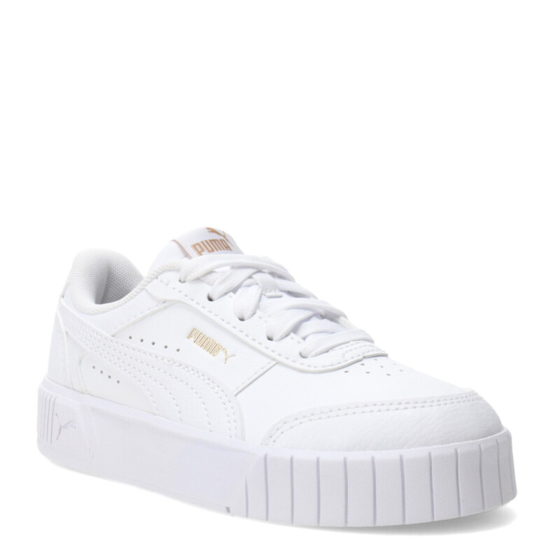 Championes Infantiles Puma Carina Mía Ps Blanco - Dorado