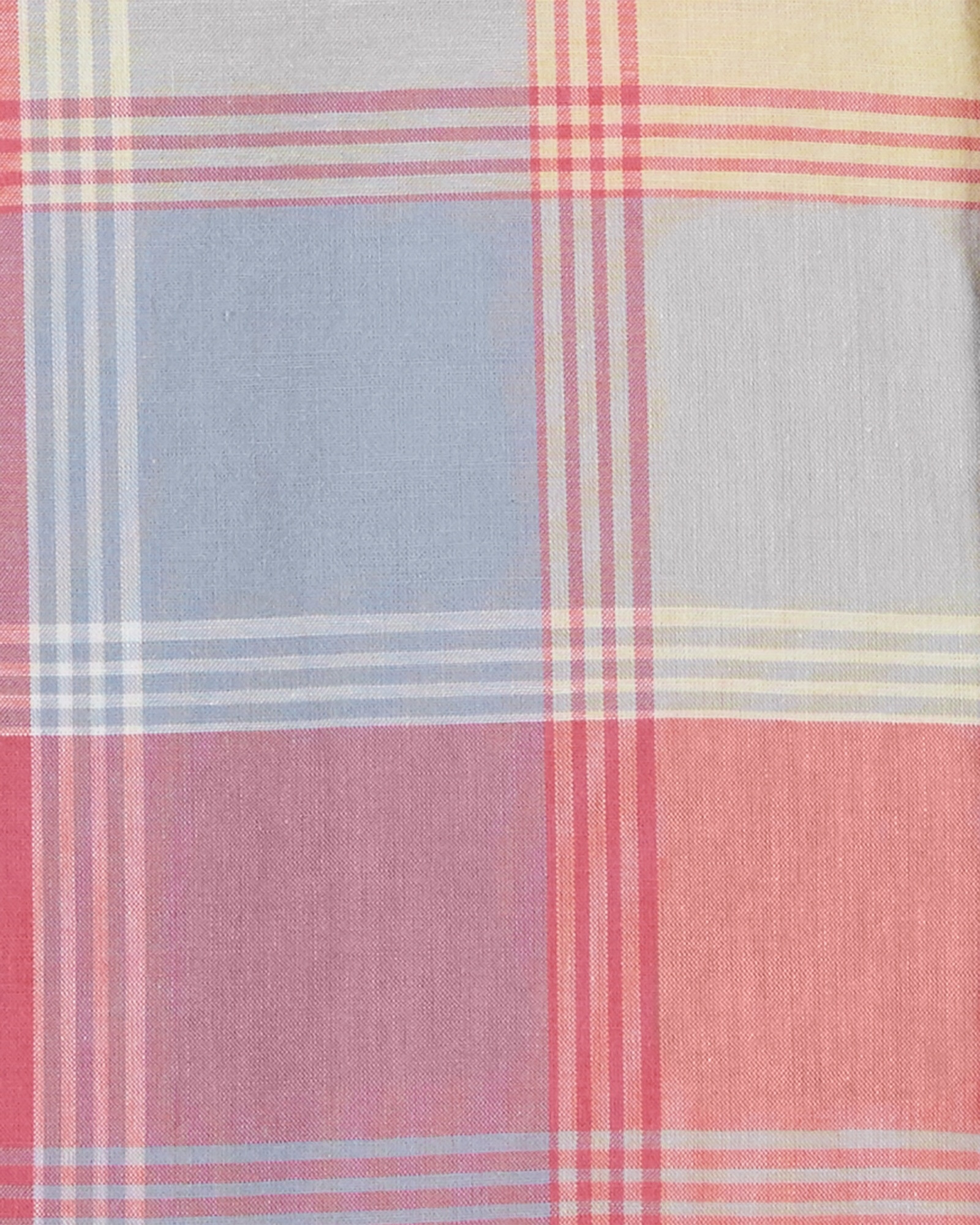 Camisa de algodón manga corta diseño escocés. Talles 6-14 Sin color