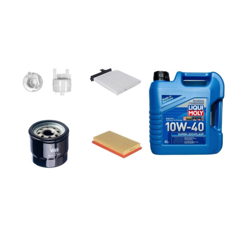 KIT DE FILTROS Y ACEITE 10W40 LIQUI MOLY Kit De Filtros Y Aceite 10w40 Liqui Moly