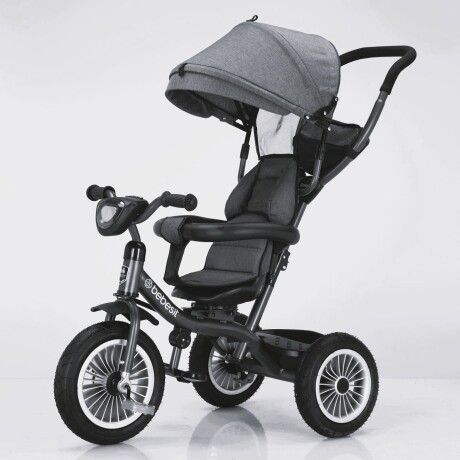 Triciclo 360º Deluxe Bebesit Gris y Negro Triciclo 360º Deluxe Bebesit Gris y Negro