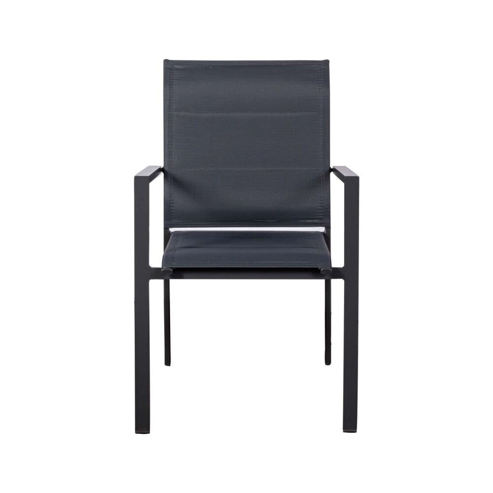 SILLA DE EXTERIOR ALUMINIO GRIS PORTOFINO
