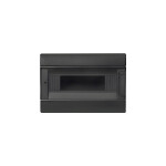 Tablero exterior 8 modulos color negro CAJ00074