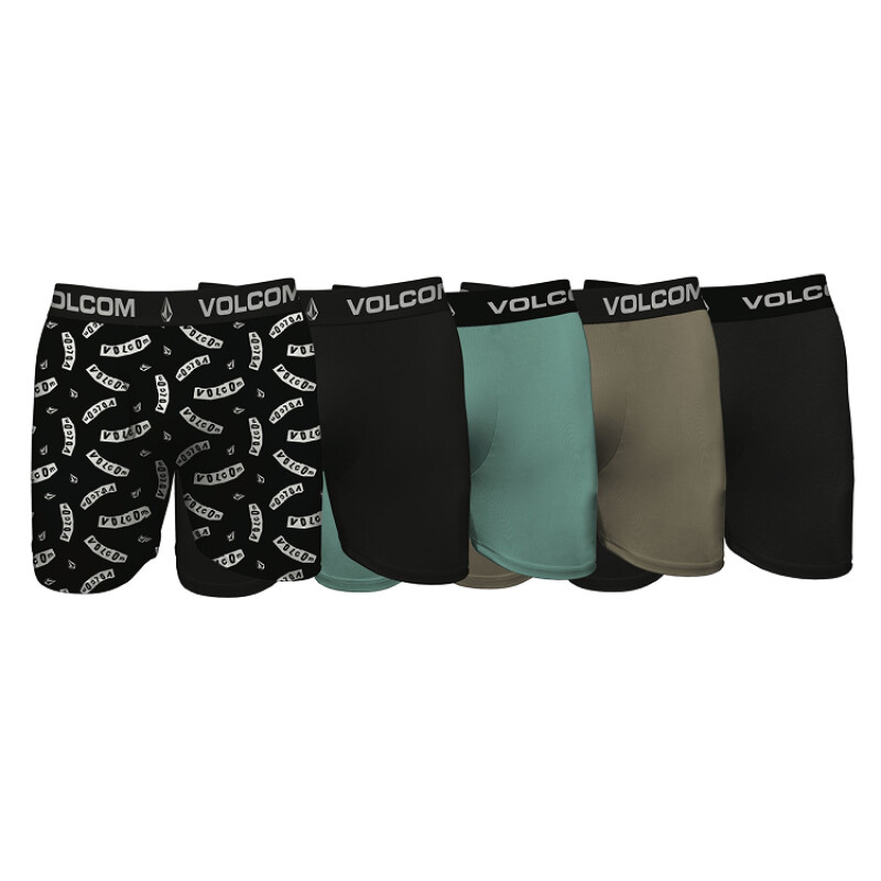 Pack Boxer Volcom Abg Knit Briefs - 5 u Pack Boxer Volcom Abg Knit Briefs - 5 u