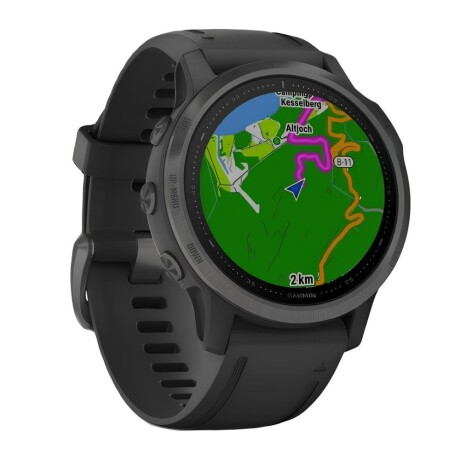 Smartwatch Garmin Fenix 6s Sapphire 1.2" 42mm GPS Wi-Fi Carbon gray