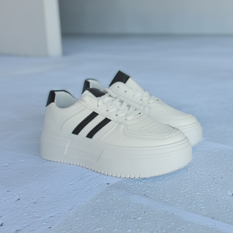 Calzado deportivo Dama Mikaela WHITE/BLACK