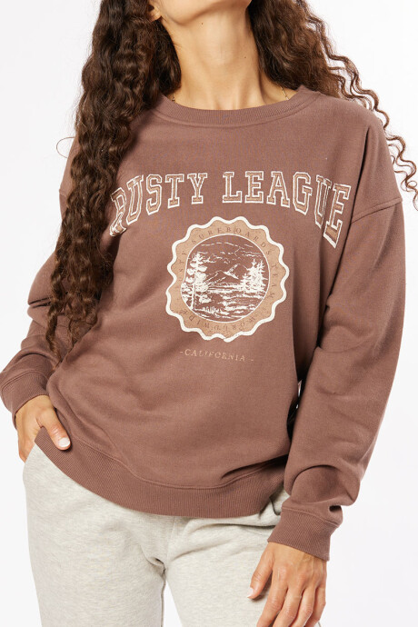 SWEATER LANDI RUSTY MarrÓn