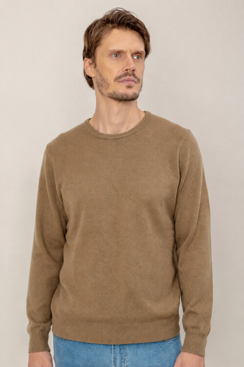 Sweater base Lana Lambswoll Tostado