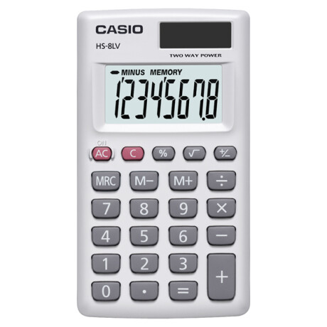 Calculadora práctica HS-8LV WE