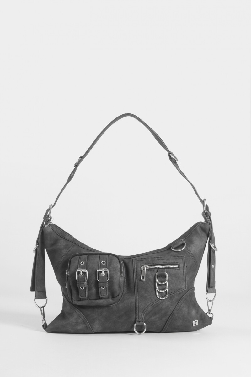 Hobo multicierres gris