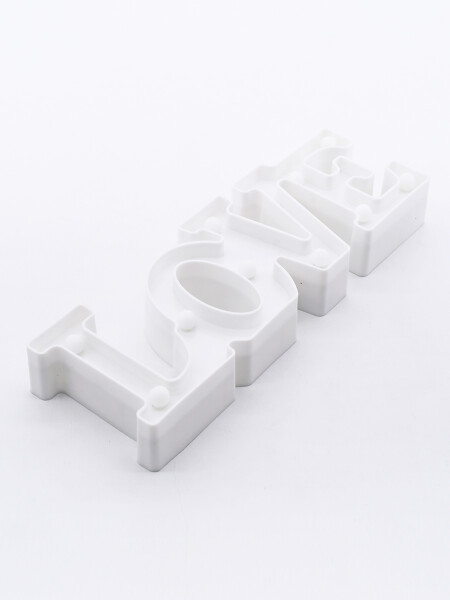 LOVE LUMINARIA CORPOREA BLANCO