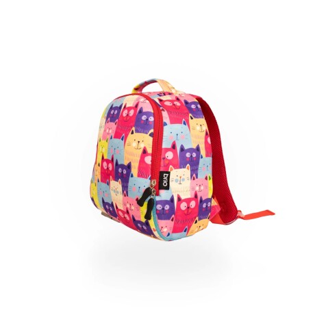 Mochila Infantil Neopreno Brio TCDRE05 28X23CM GATOS
