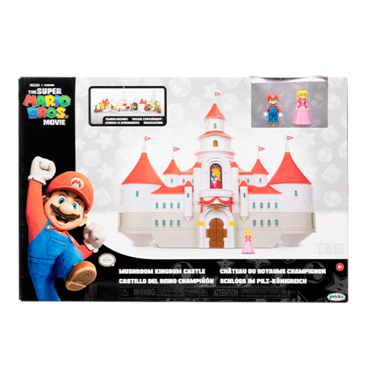 Set de Figuras Mario Bros y Castillo Movie - 001 — Universo Binario