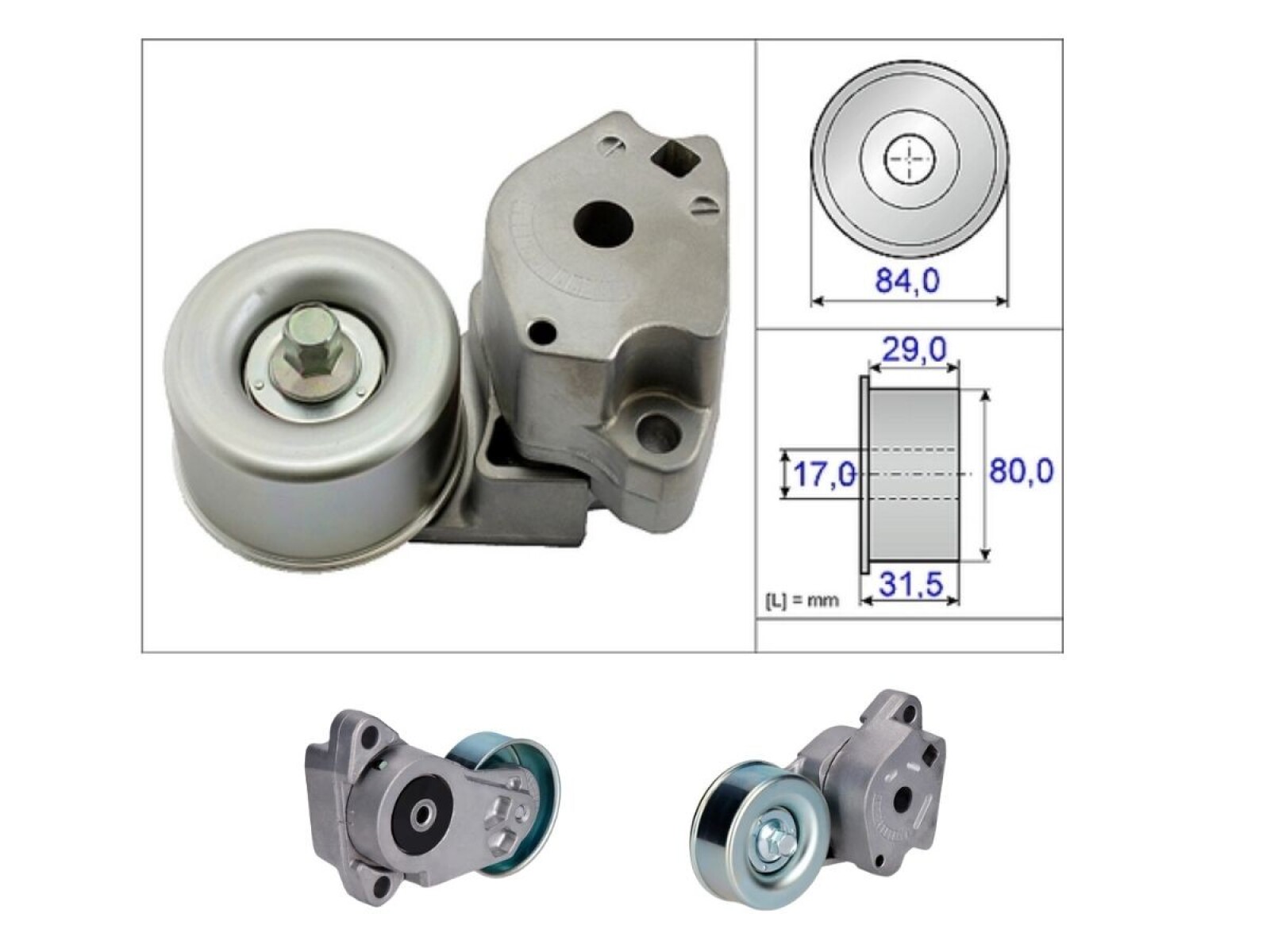 Tensor De La Correa Mitsubishi L200 07-25 