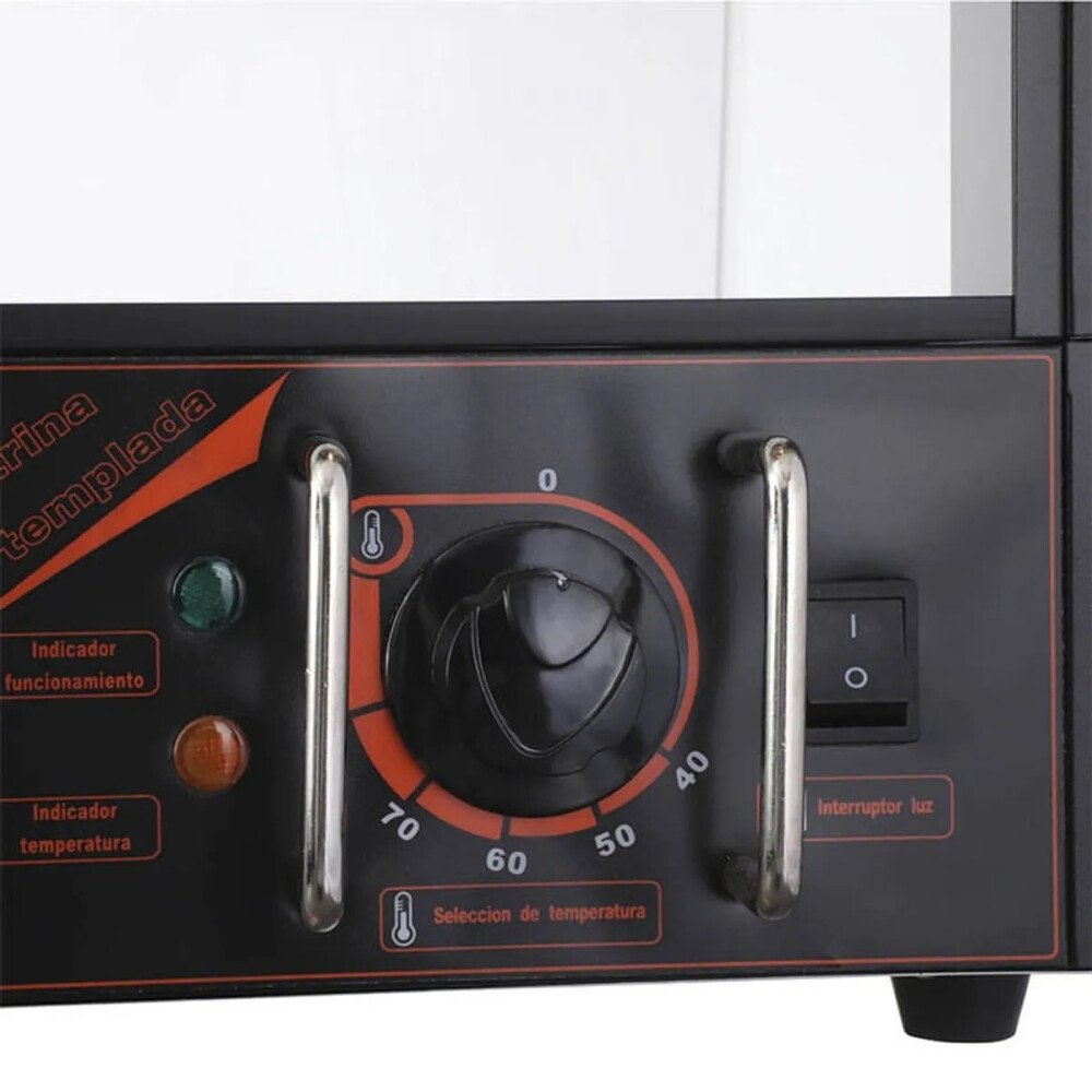 Vitrina Calefaccionada Curva Sobremesa VMCD-3 Vitrina Calefaccionada Curva Sobremesa VMCD-3