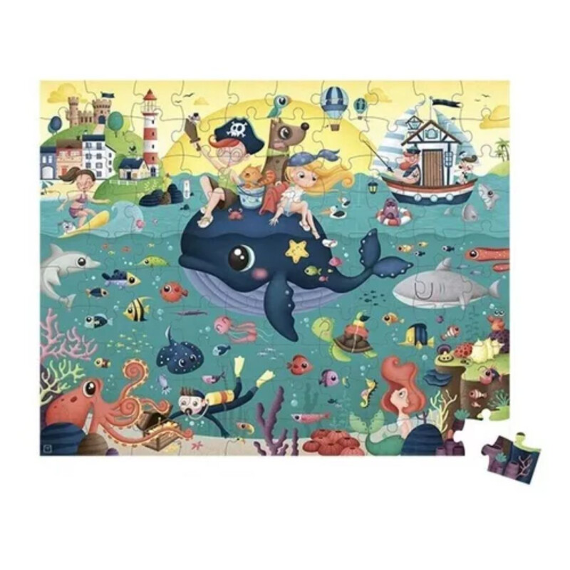 Puzzle 100 Pzas mundo marino- Eureka Puzzle 100 Pzas Mundo Marino- Eureka
