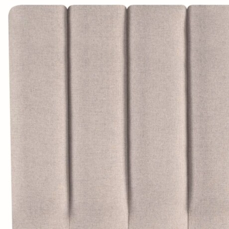 Respaldo 2 plazas tela natural - Beige Respaldo 2 plazas tela natural - Beige