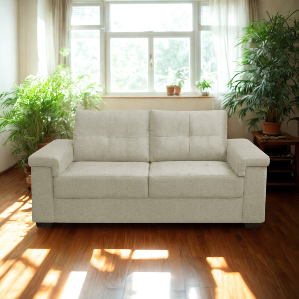 Sillón 2 Cuerpos en tela de Lino - Palazio Beige