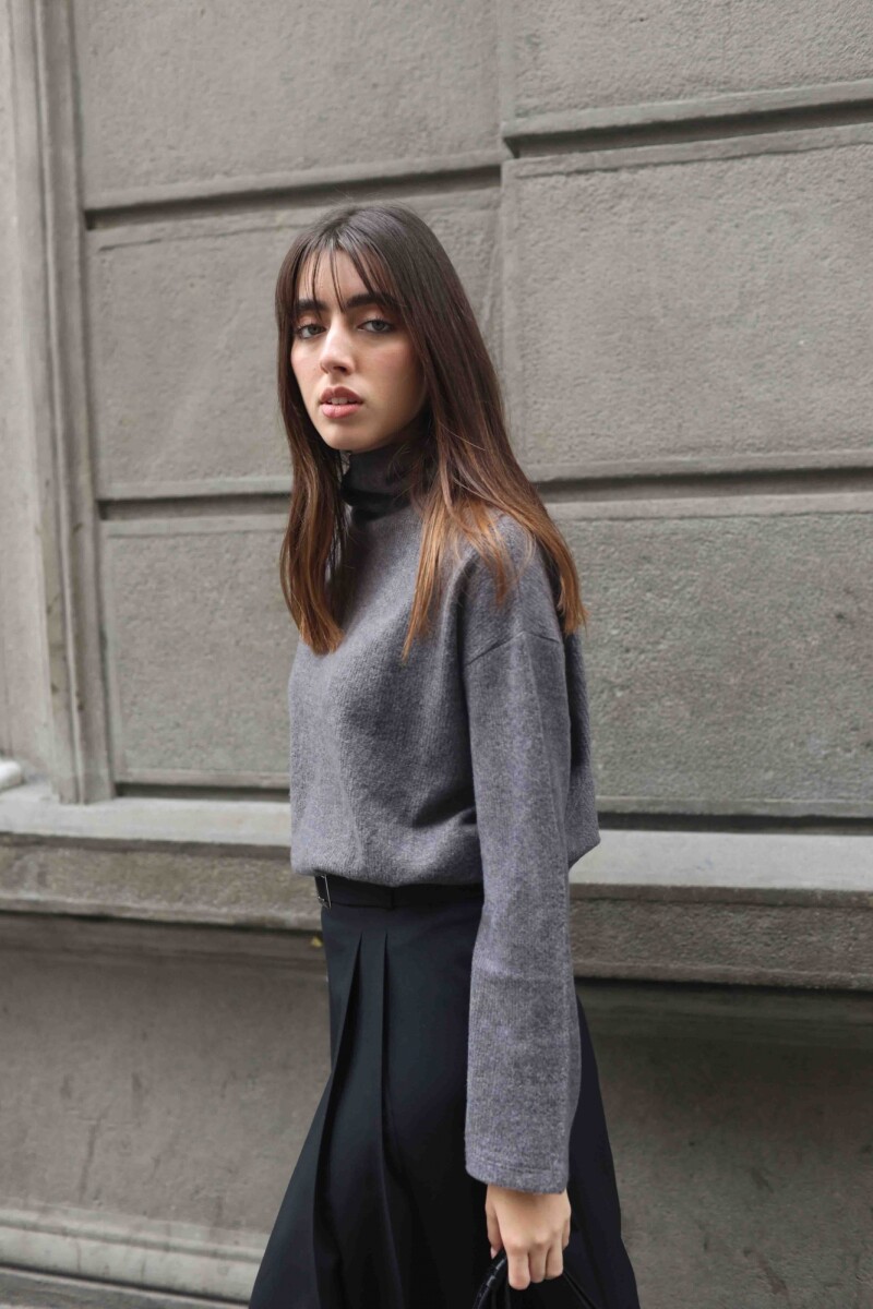 SWEATER HELSA - PLOMO 