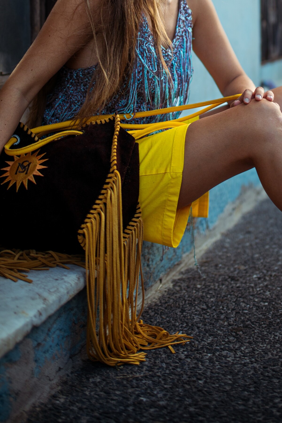 Goddess Handbag Chocolate / Mostaza