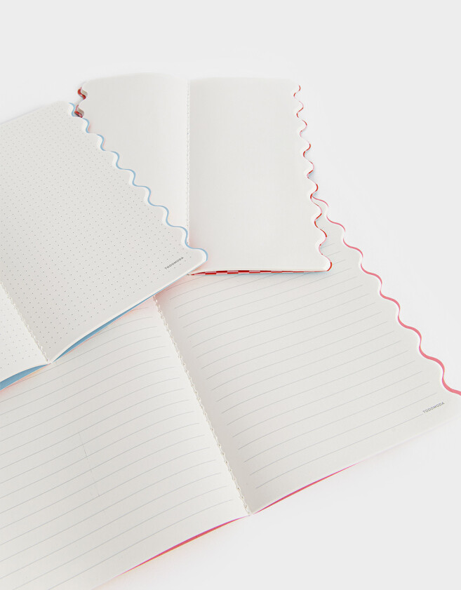 Anotadores Cuadernos y Memos Set De Libretas Korean Food - Combinacion Multicolor