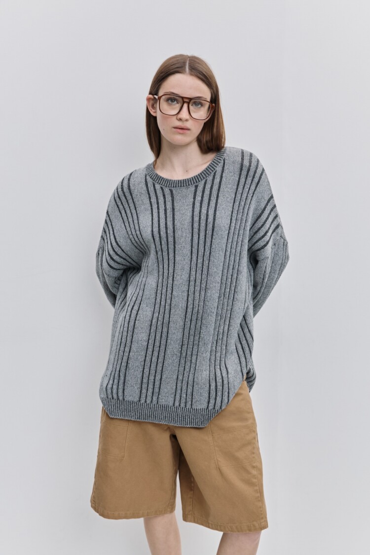 SWEATER LISELOTTE Gris
