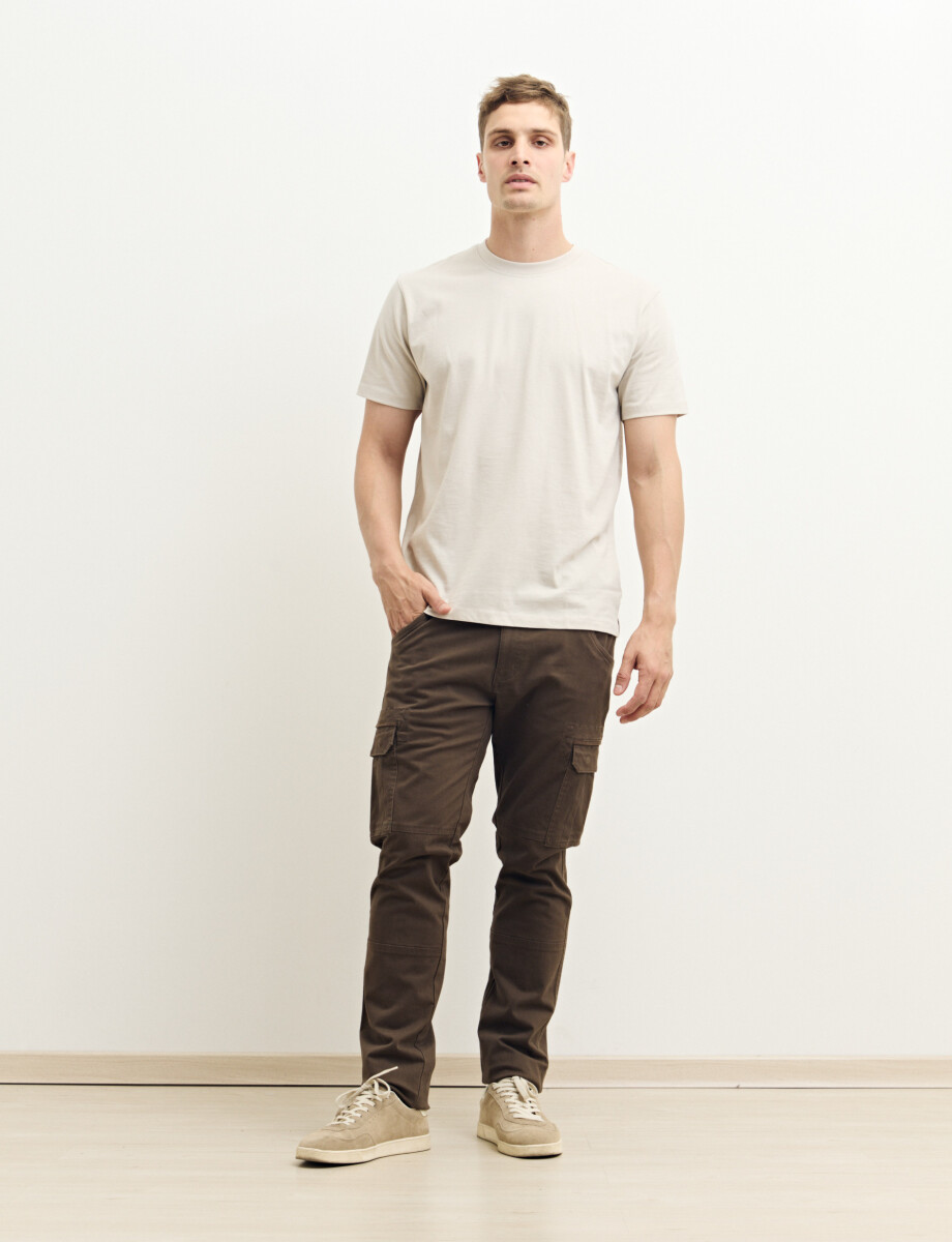 080361 PANTALON HARRY Marron