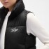IE LOGO PRIMALOFT PUFFER VEST BASIC BLACK 2