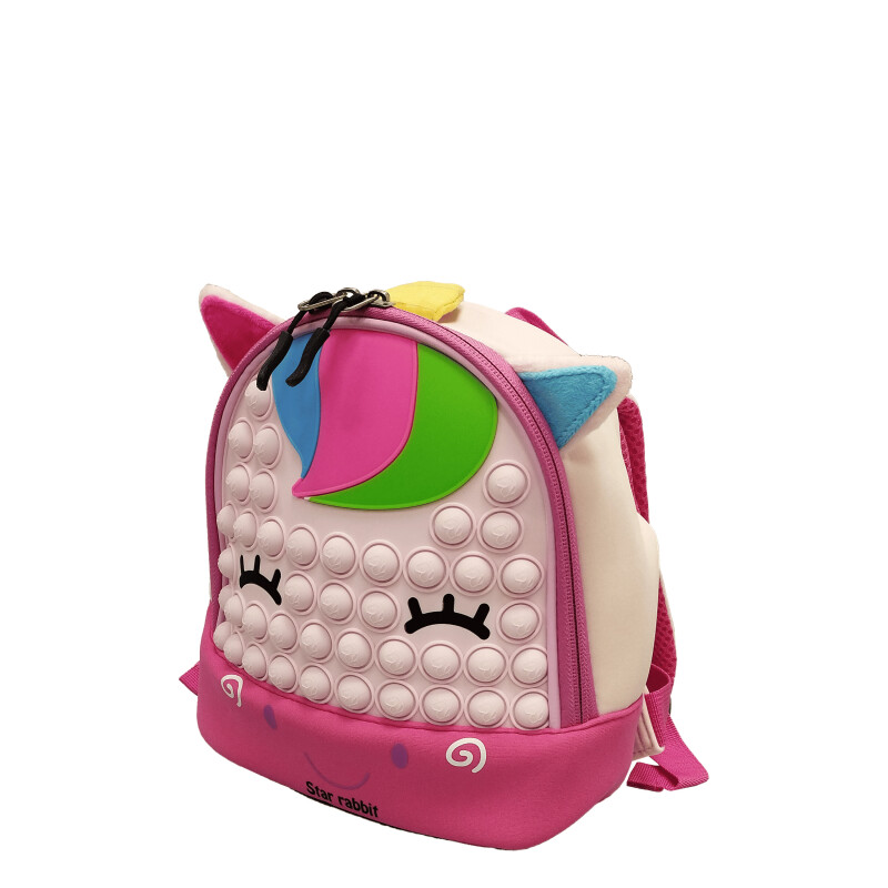 Lunchera Infantil Disney Pop It Rosa - Fucsia