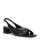 Sandalias de Mujer Bottero Cruzada Con Tira Trasera Negro