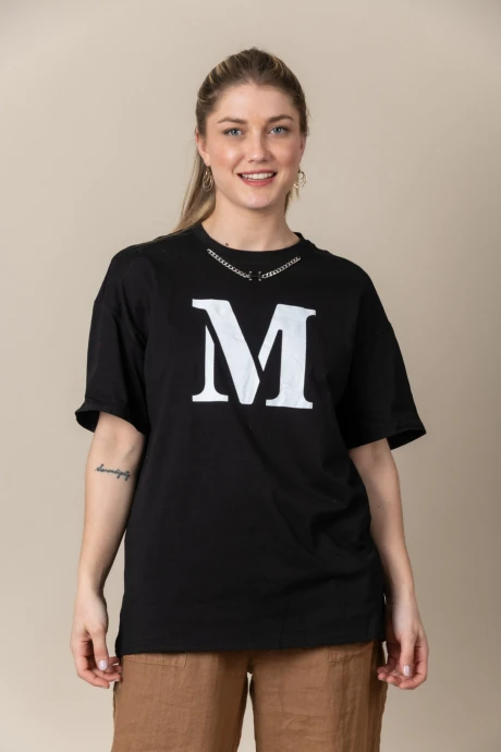 REMERA DIMAI Negro