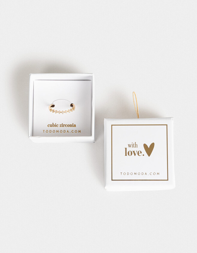 Anillos Chicos Cubic zirconia Anillo Cubic Zirconia - Dorado