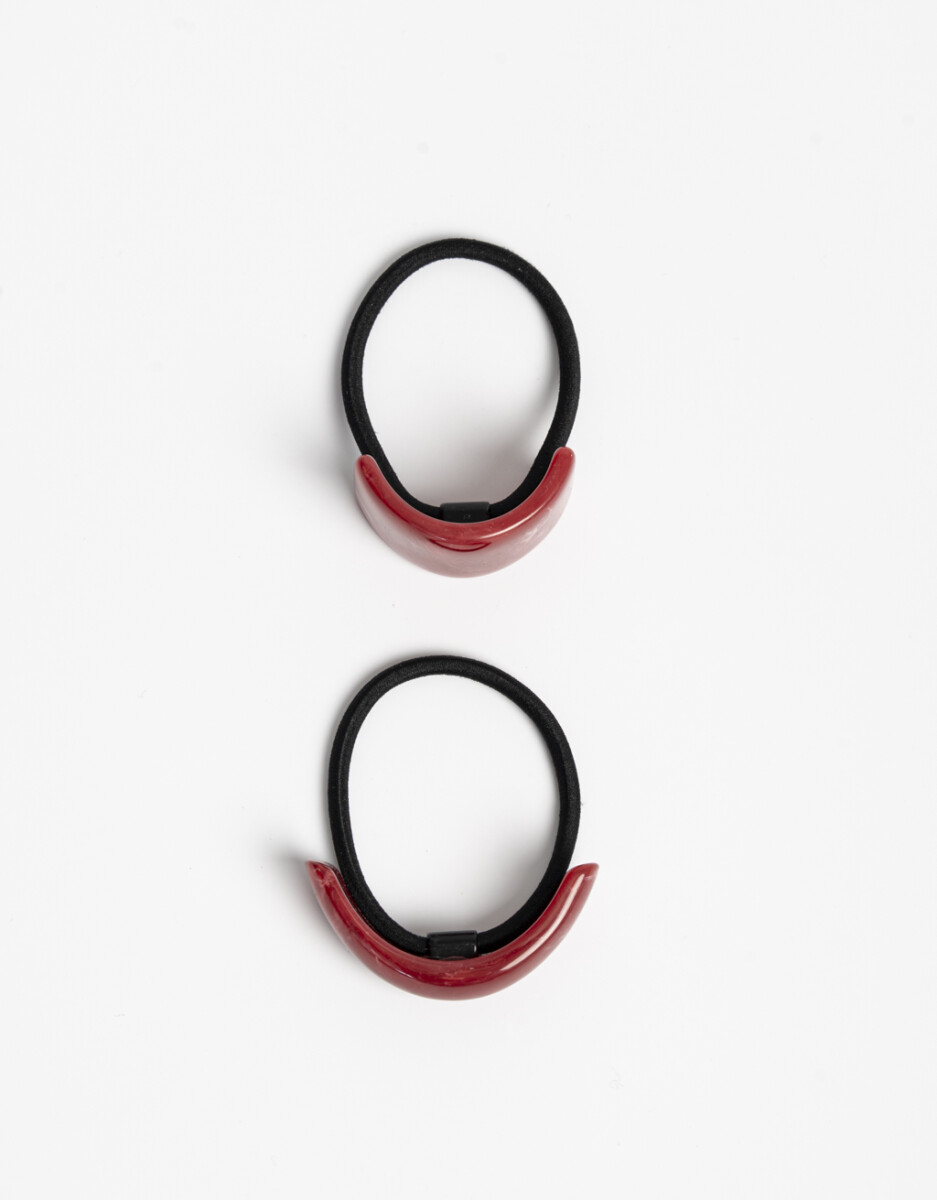 Set X2 Pony Cuff De Acrilico Glossy. 