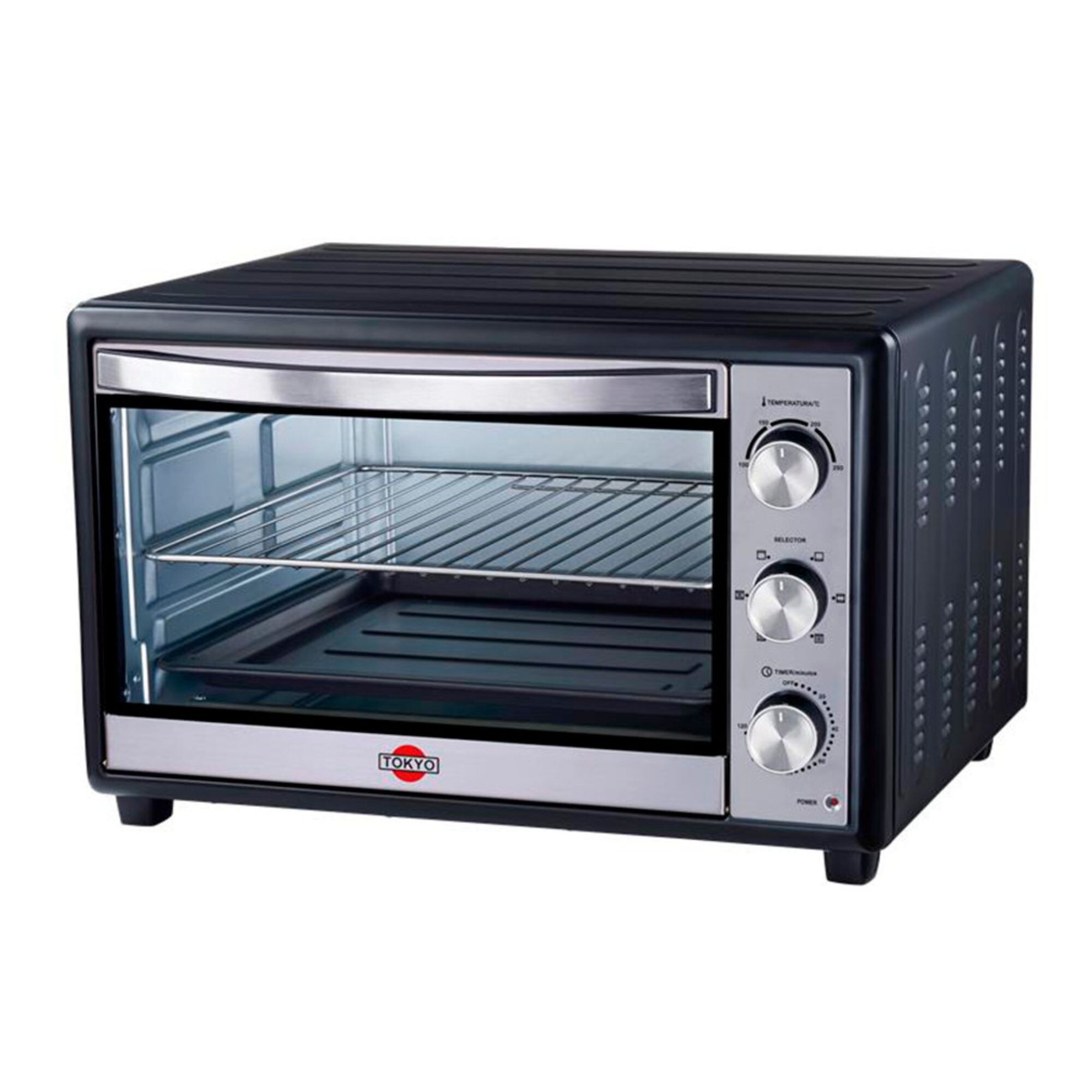 Horno Electrico Tokyo Listo Plus 56 Litros Negro