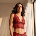 Imagen de Top Lola - Encaje Rojo